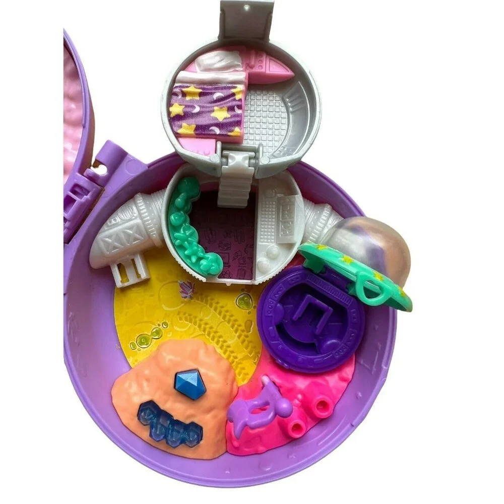 Mattel Polly Pocket‎ Compact Saturn Saturn Space Explorer 2019 Incomplete